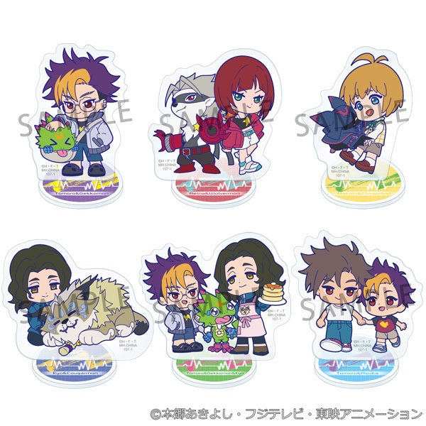 Digimon Beatbreak BuddyColle - Acrylic Stand Box (6 Pieces) [Pre-Order Feb 2027]