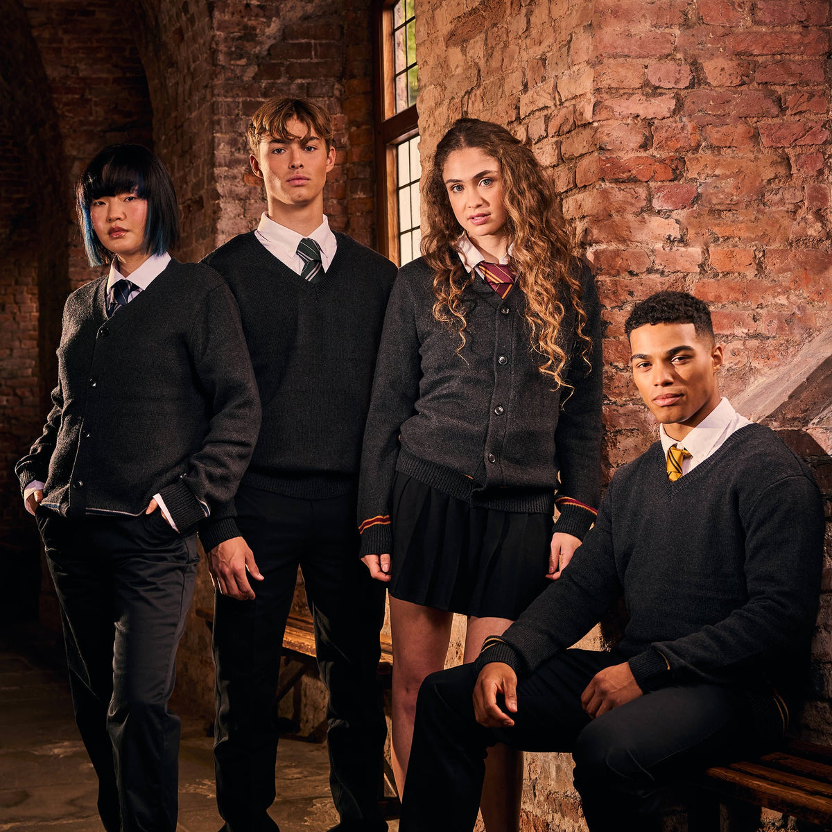 Gryffindor Knitted School Cardigan