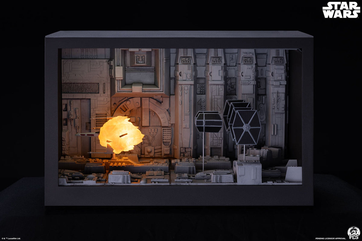 Star Wars A New Hope: Trench Run Diorama
