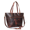 Amber Buffalo Leather Tote Bag