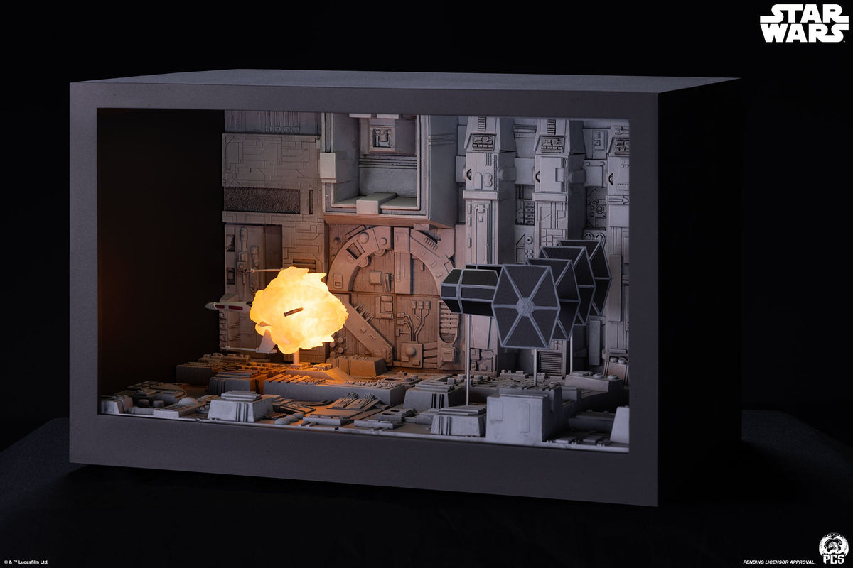 Star Wars A New Hope: Trench Run Diorama