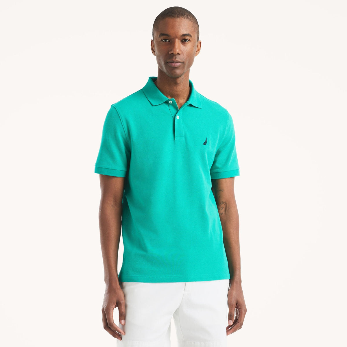 Nautica Mens Classic Fit Deck Polo