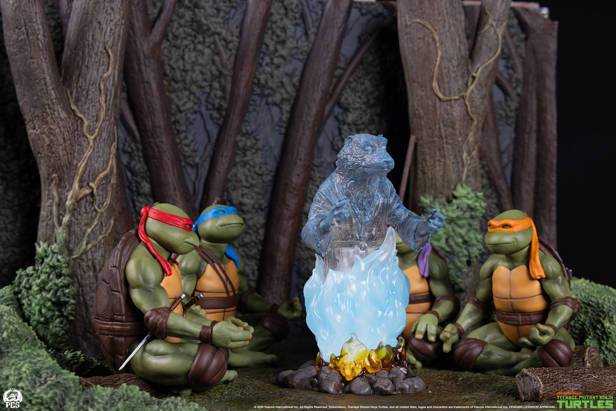 Teenage Mutant Ninja Turtles: Splinter’s Spirit Mini Scale Diorama