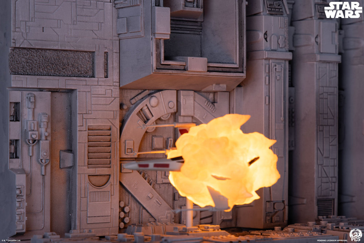 Star Wars A New Hope: Trench Run Diorama