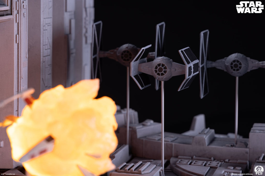 Star Wars A New Hope: Trench Run Diorama