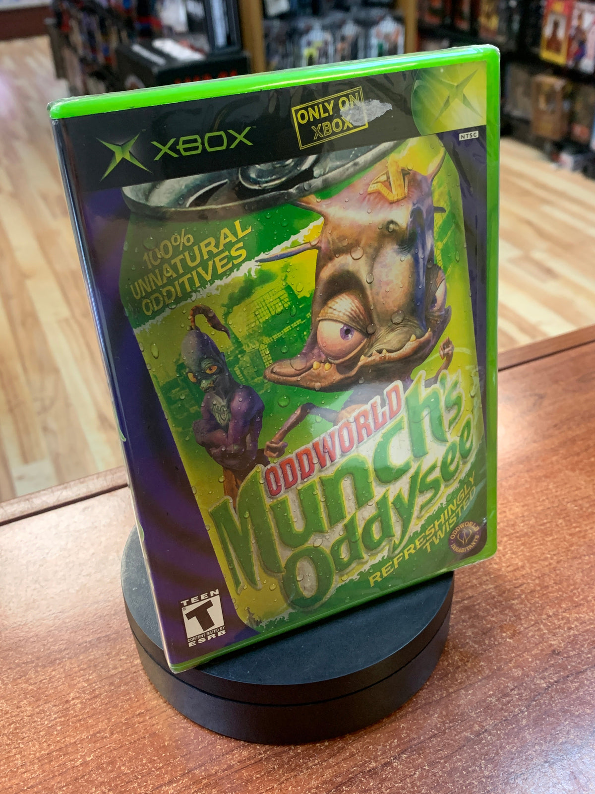 Oddworld Munch's Oddysee (Microsoft XBOX, Video Games) ** SEALED**