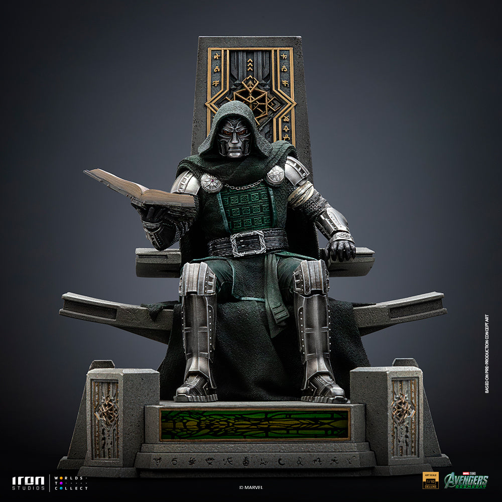 Marvel Avengers Doomsday (2026): Doctor Doom on Throne 1/10 Scale