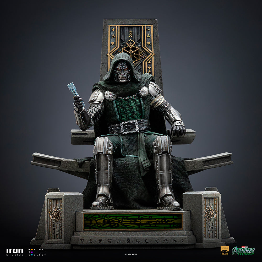 Marvel Avengers Doomsday (2026): Doctor Doom on Throne 1/10 Scale