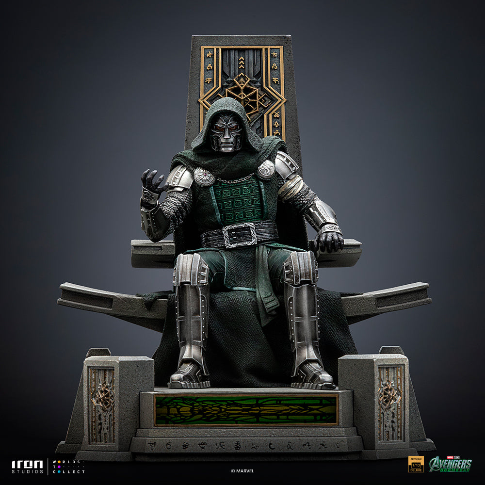 Marvel Avengers Doomsday (2026): Doctor Doom on Throne 1/10 Scale