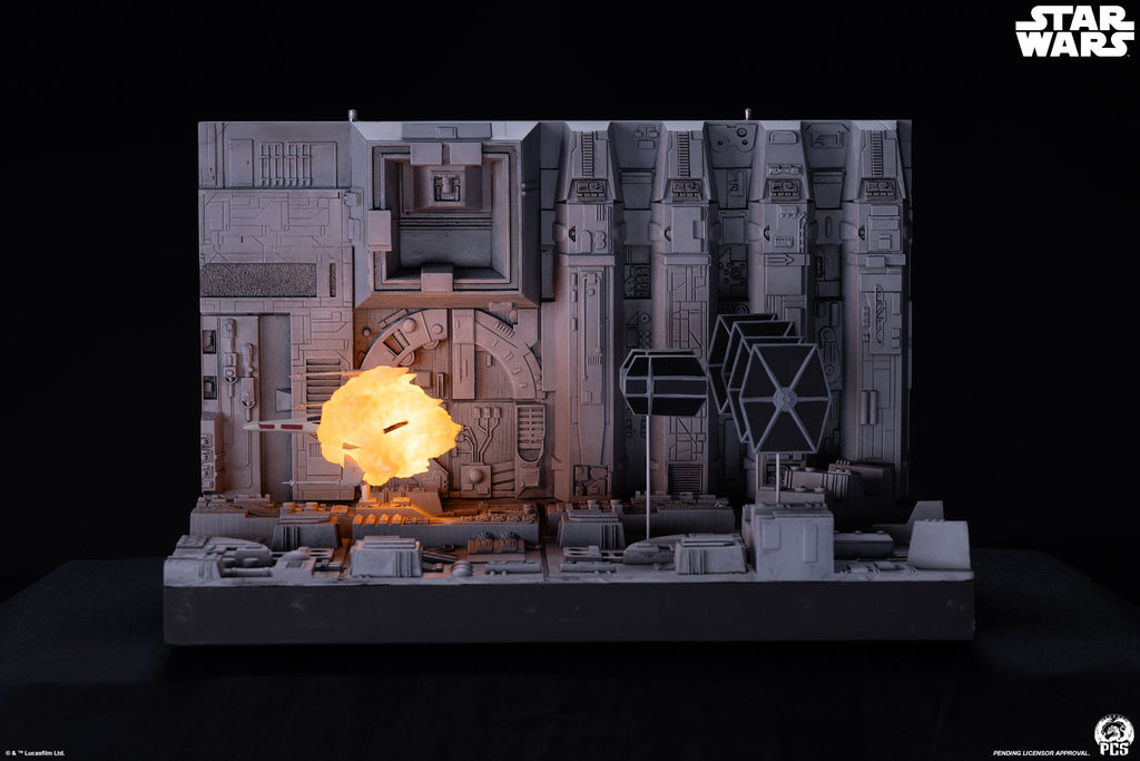 Star Wars A New Hope: Trench Run Diorama