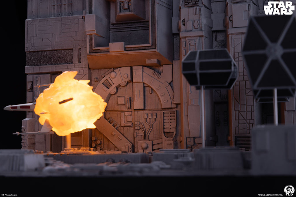 Star Wars A New Hope: Trench Run Diorama
