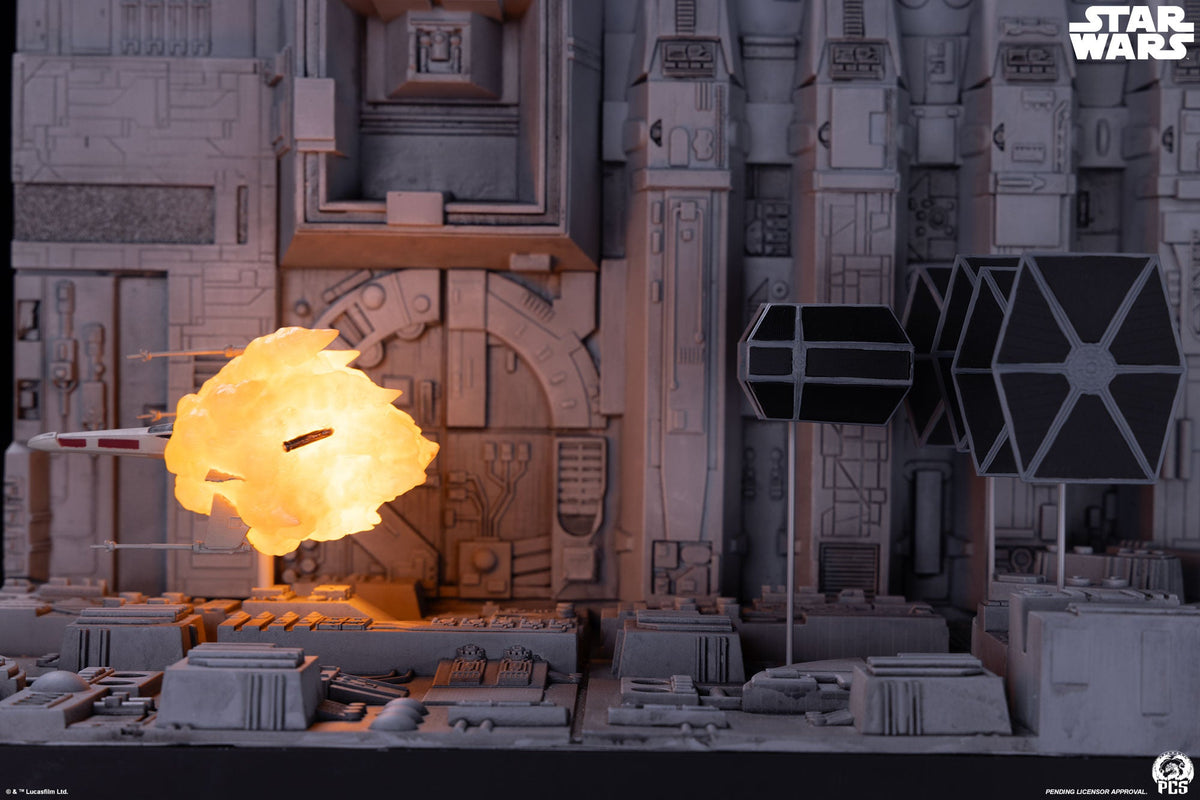 Star Wars A New Hope: Trench Run Diorama