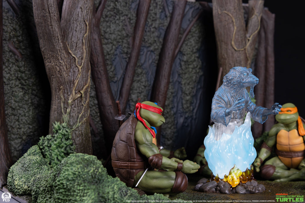 Teenage Mutant Ninja Turtles: Splinter’s Spirit Mini Scale Diorama