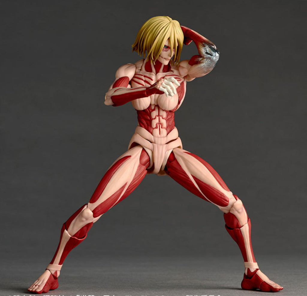 Revoltech Amazing Yamaguchi Attack on Titan Female Titan by Kaiyodo