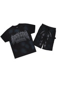 Jett Black T-Shirt/Jort Set