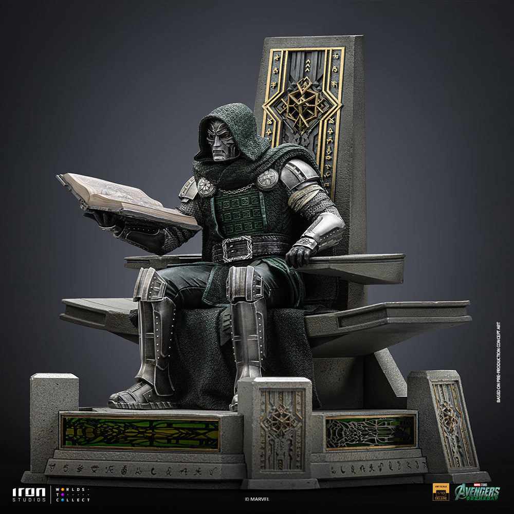 Marvel Avengers Doomsday (2026): Doctor Doom on Throne 1/10 Scale