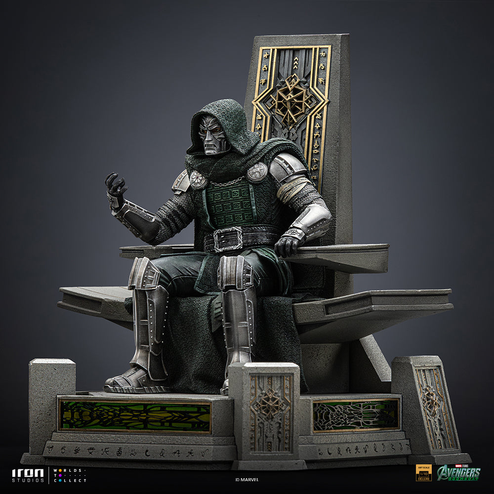 Marvel Avengers Doomsday (2026): Doctor Doom on Throne 1/10 Scale