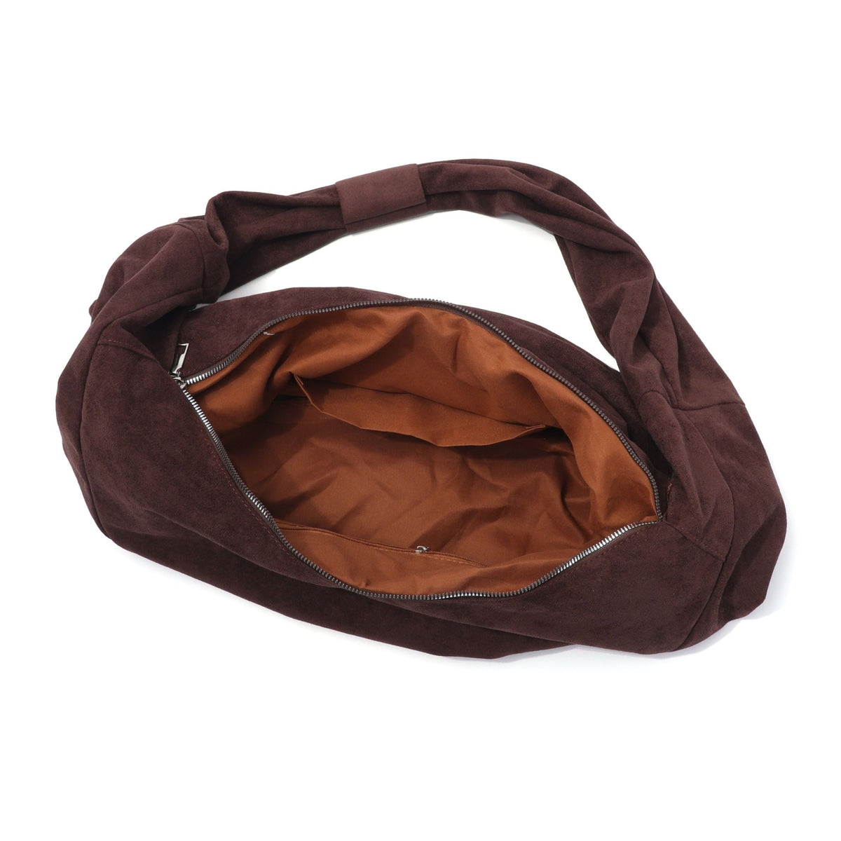 Dark Brown Moon Crossbody Bag