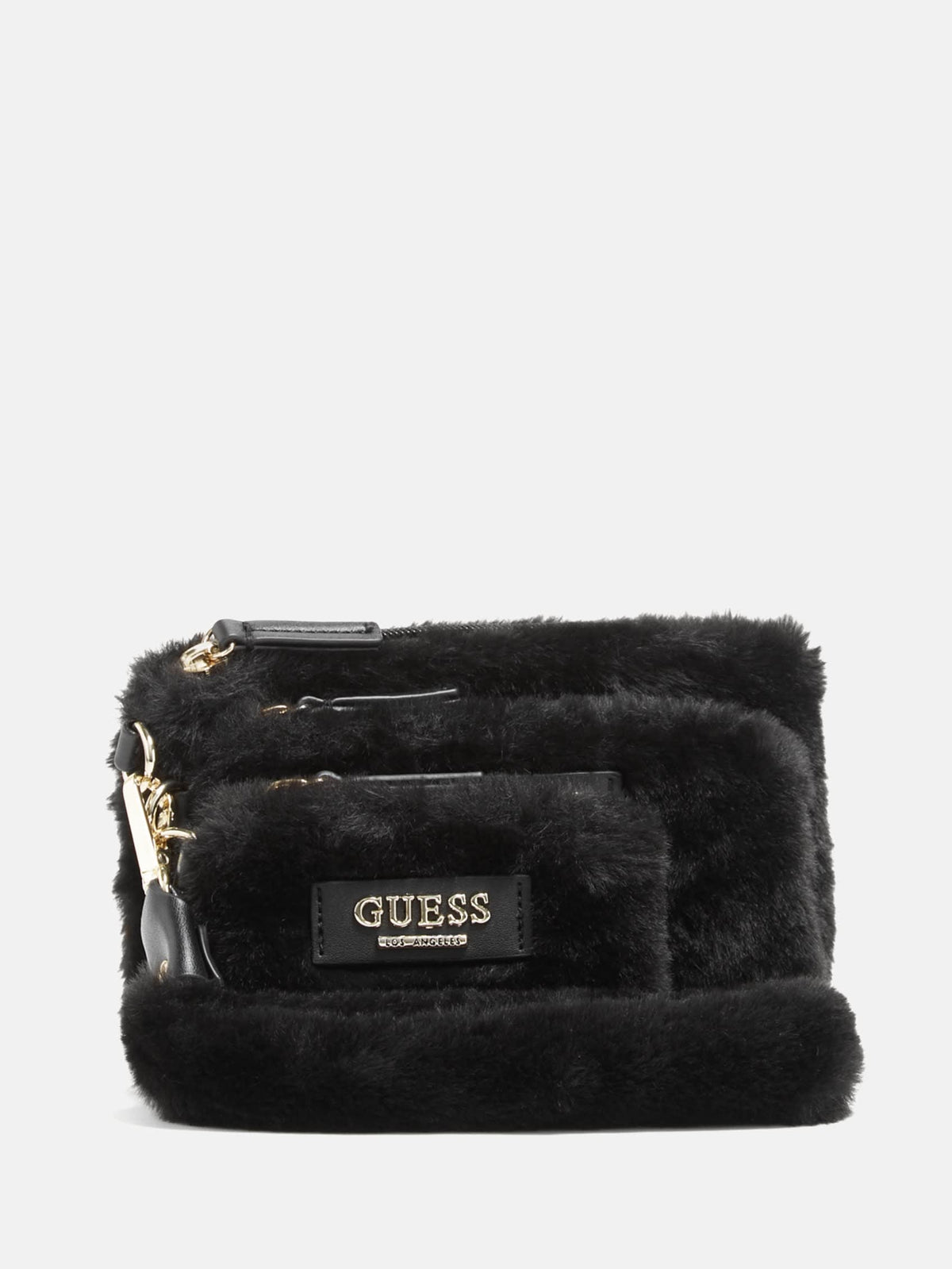 Faux-Fur 3-Piece Wristlet Set