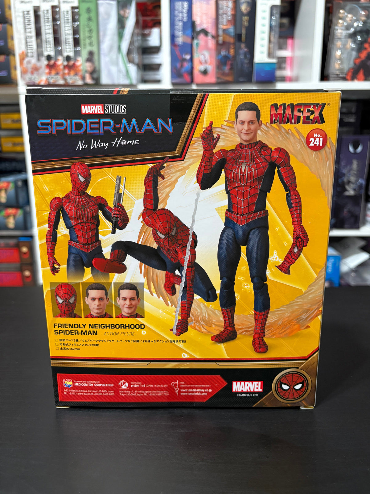 (Restock arriving soon!) MAFEX No.241 Friendly Neighborhood Spider-Man by Medicom
