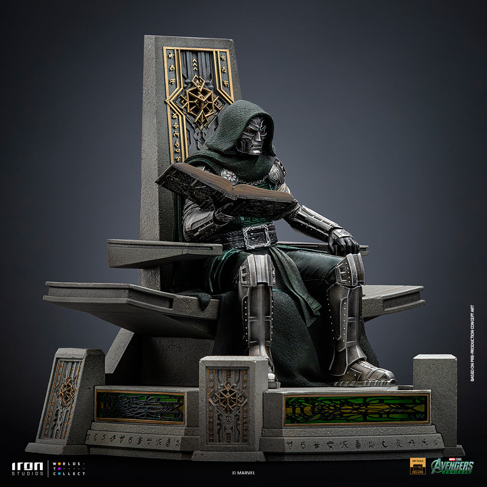 Marvel Avengers Doomsday (2026): Doctor Doom on Throne 1/10 Scale