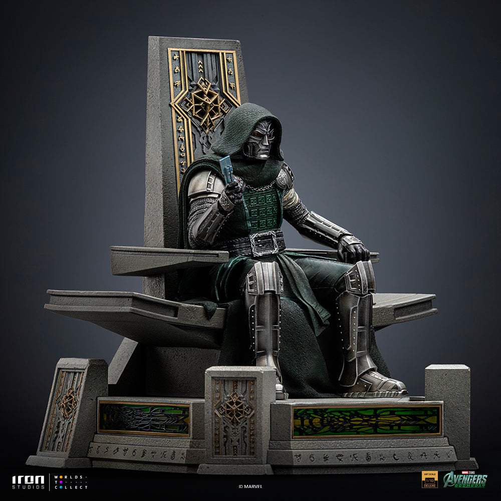 Marvel Avengers Doomsday (2026): Doctor Doom on Throne 1/10 Scale