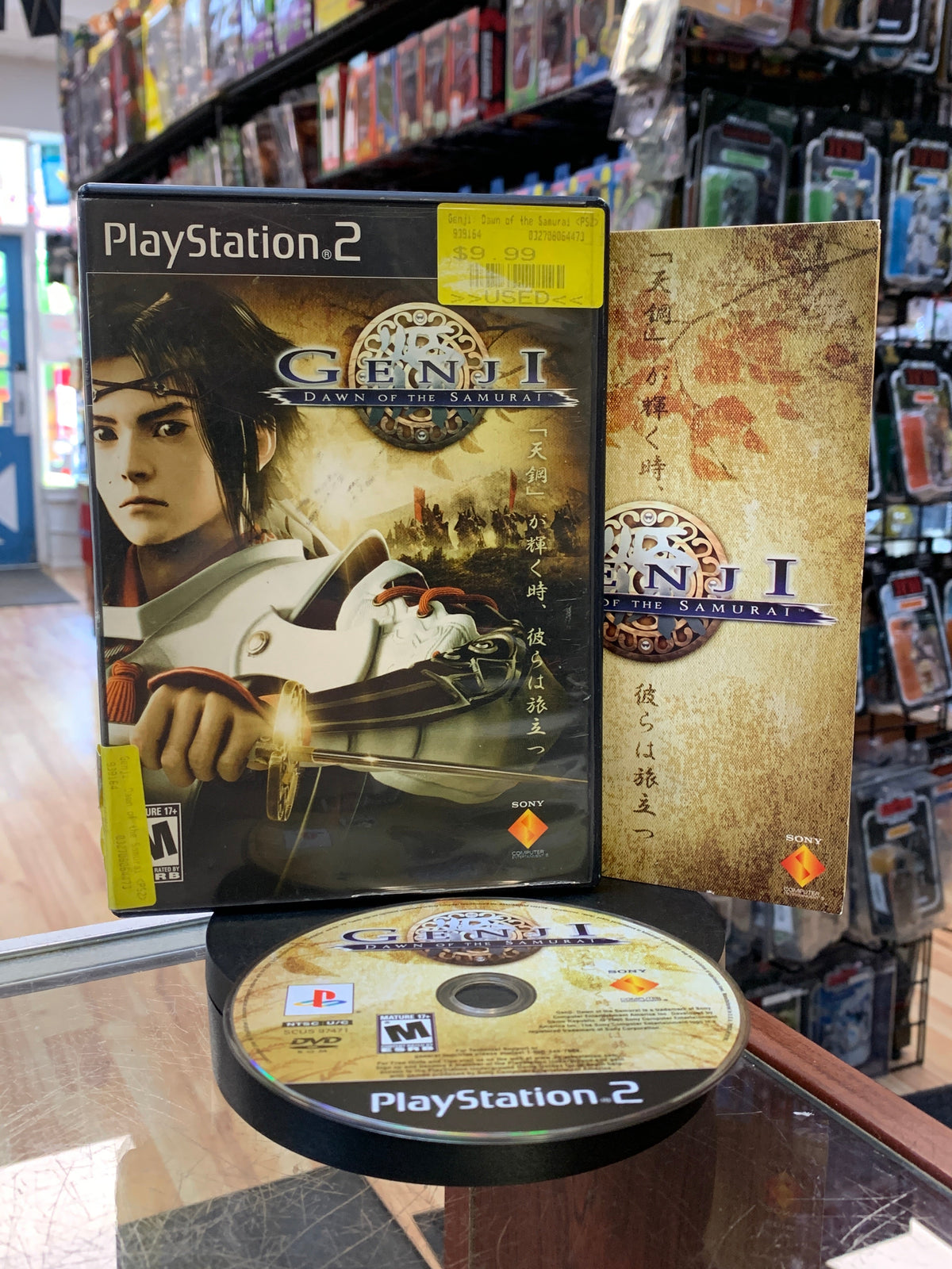 Genji Dawn of the Samurai (Sony Playstation PS2, Video Games) **TESTED**