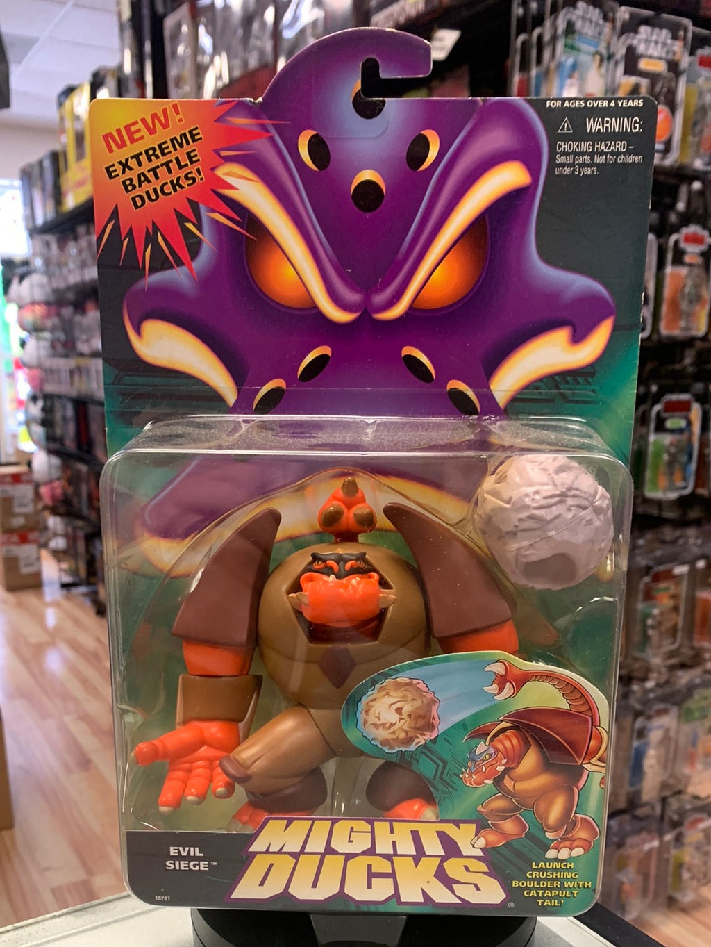 Evil Siege 0516 (Vintage Mighty Ducks, Mattel)