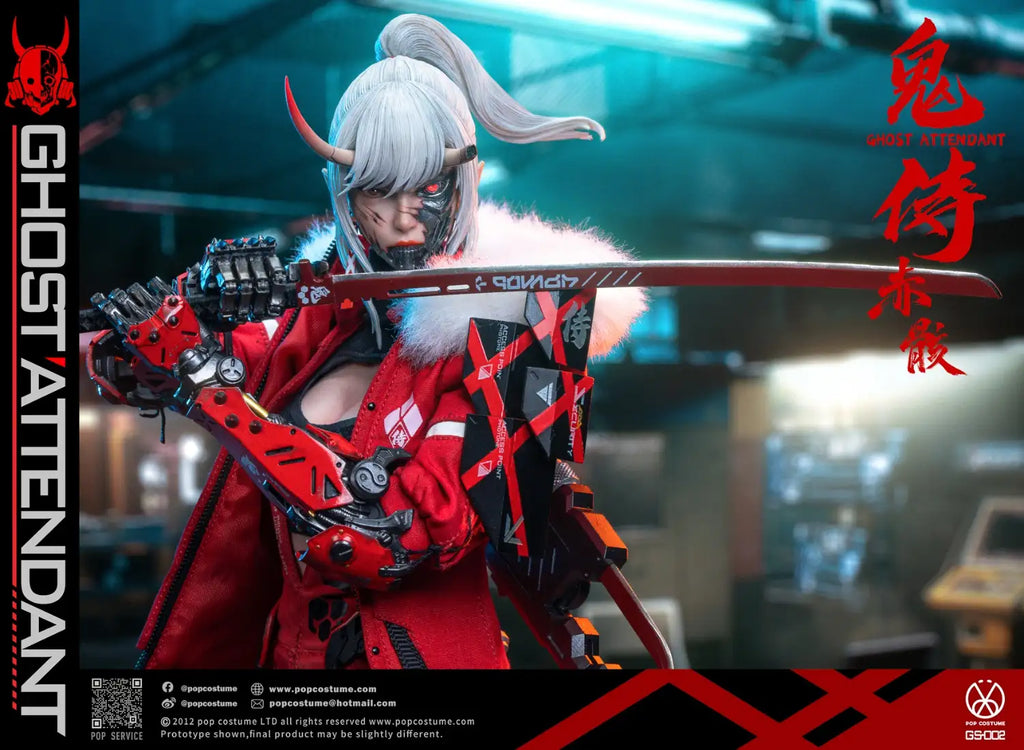Ghost Attendant: Scarlet Blade Shura Akamaku Red Remains