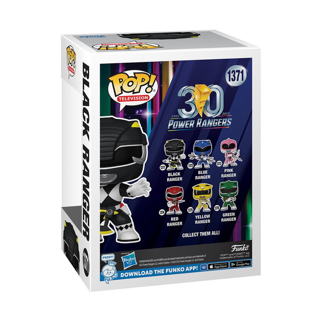 Mighty Morphin Black Ranger 30th Anniversary Pop! Vinyl Figure