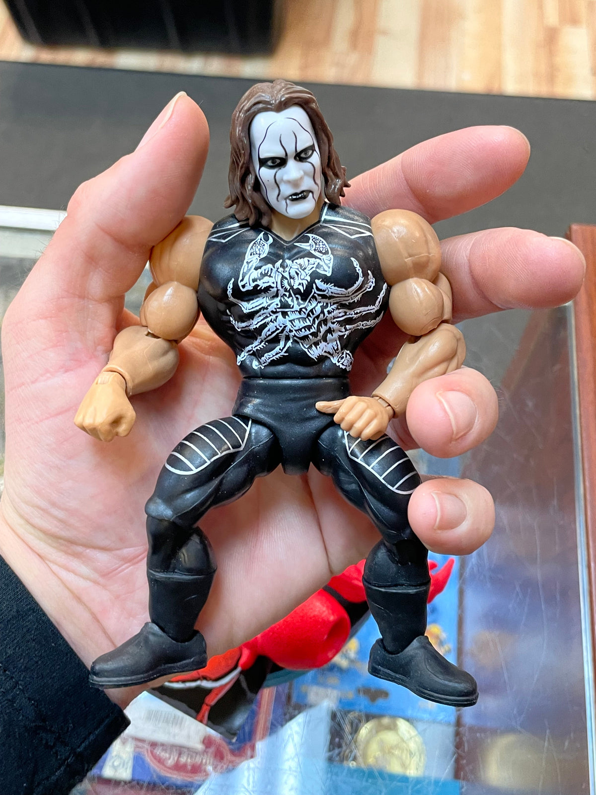 Sting as Clawful (WWE MOTU, Mattel) **COMPLETE**