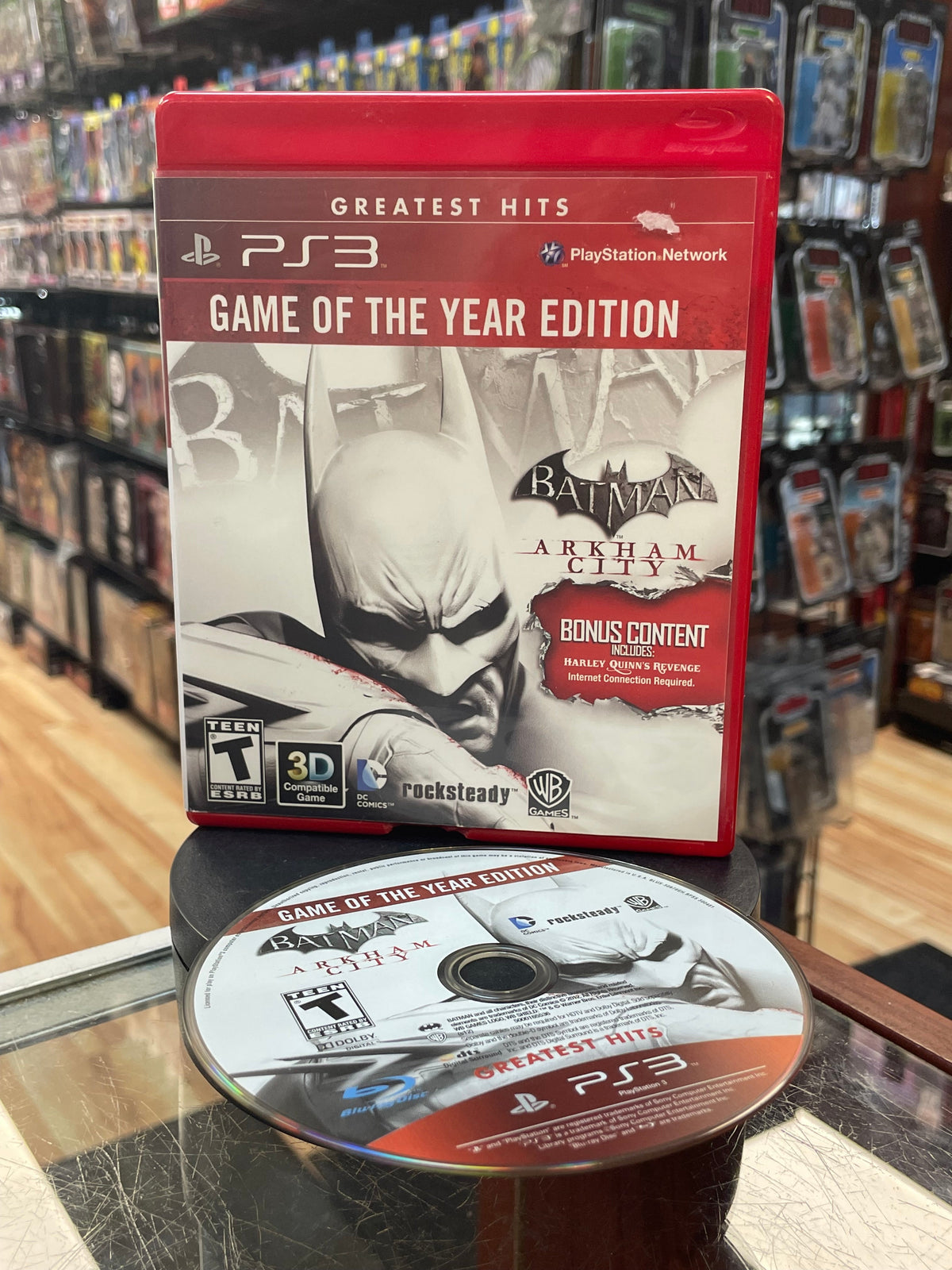 Batman Arkham City GOTY (Sony Playstation PS3, Video Games) **TESTED**