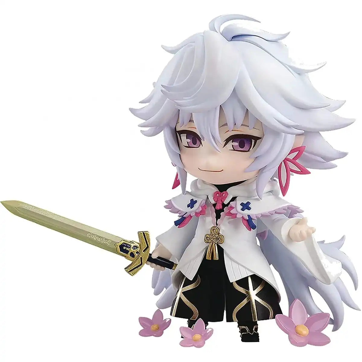 #Good Smile Company Nendoroid Fate/Grand Order 术士/梅林 (花之魔术师 Ver.) 手办 全新