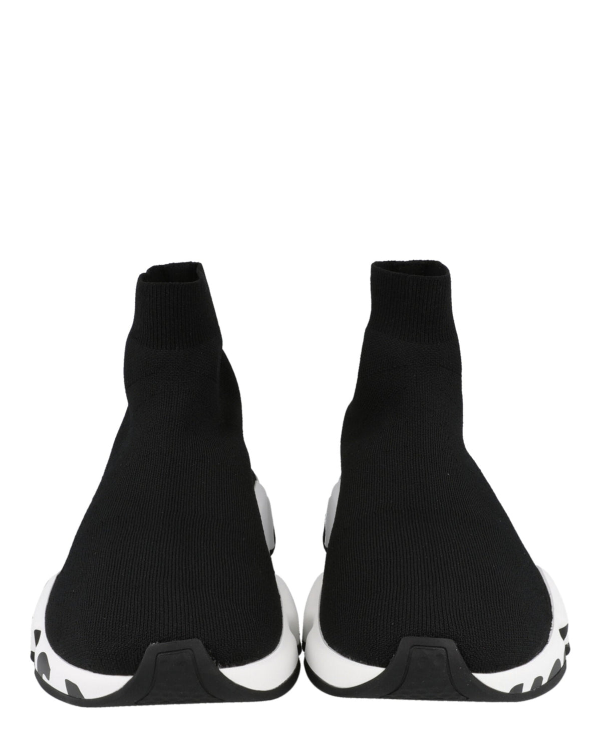Speed Graffiti Knit High Top Sock Sneakers