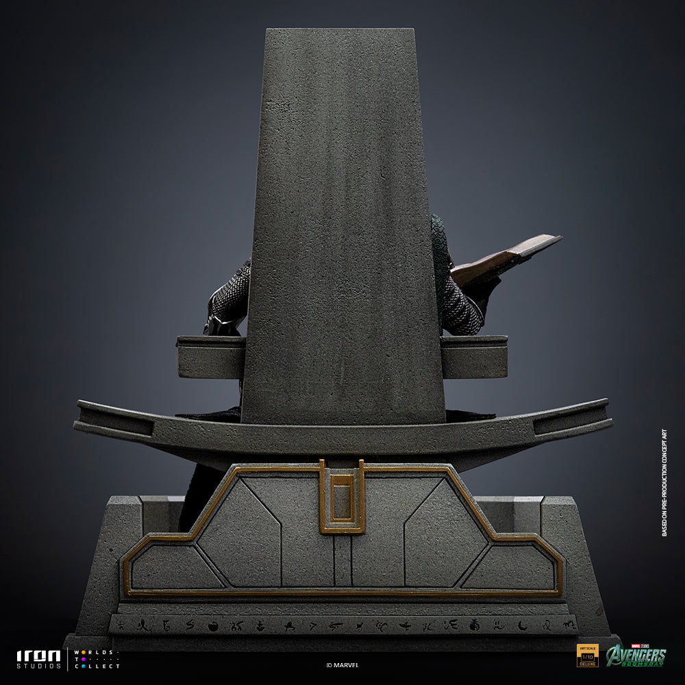 Marvel Avengers Doomsday (2026): Doctor Doom on Throne 1/10 Scale