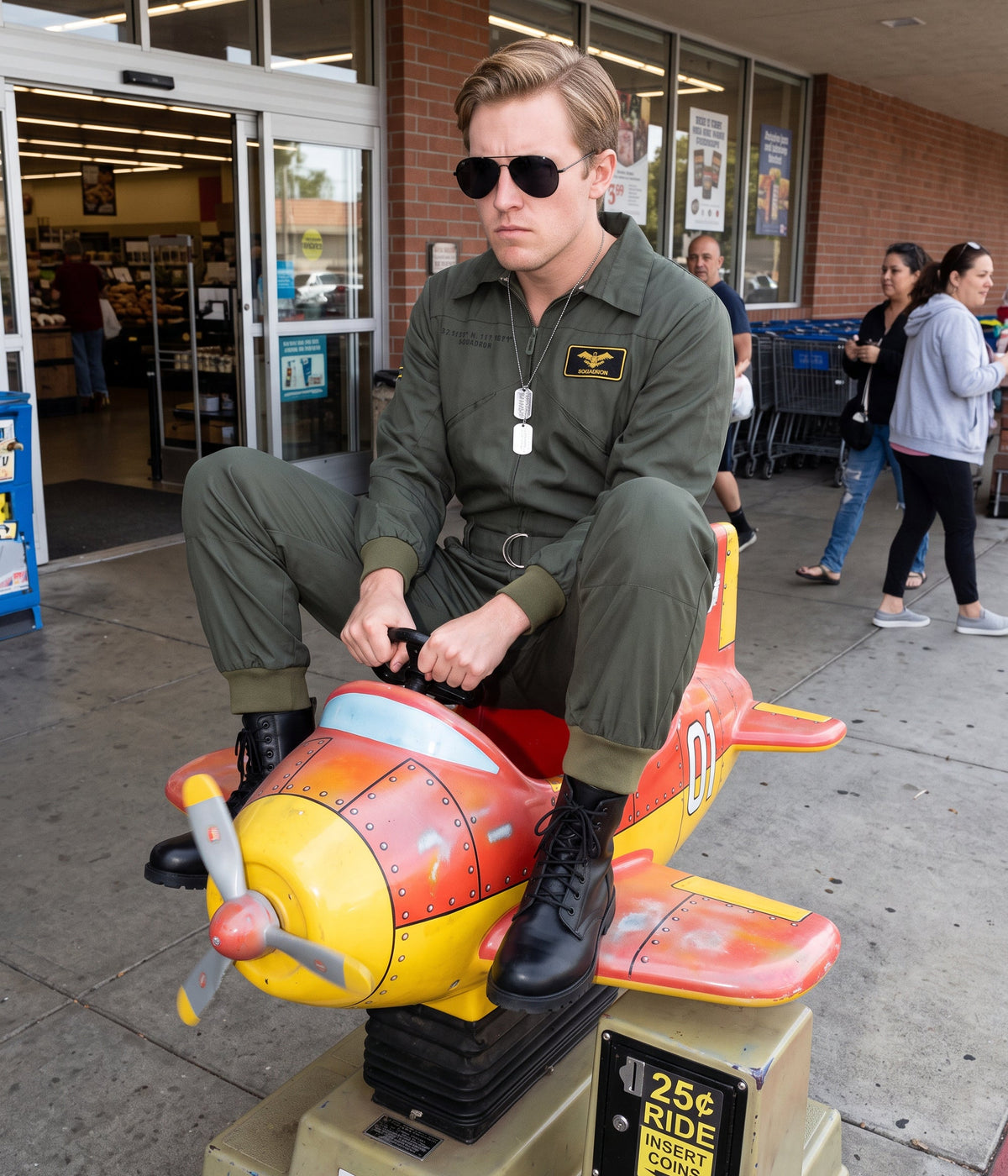 Men's Pilot Costume