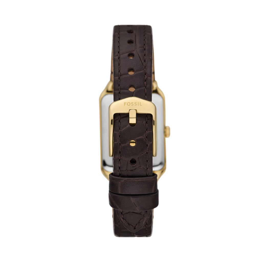 Fossil Women's Raquel 23mm Three-Hand Date, Gold-Tone Stainless Steel Watch