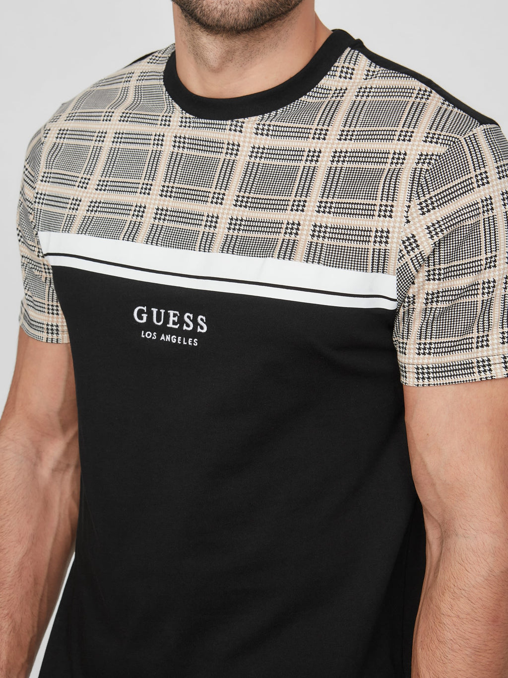 Kinto Plaid Tee