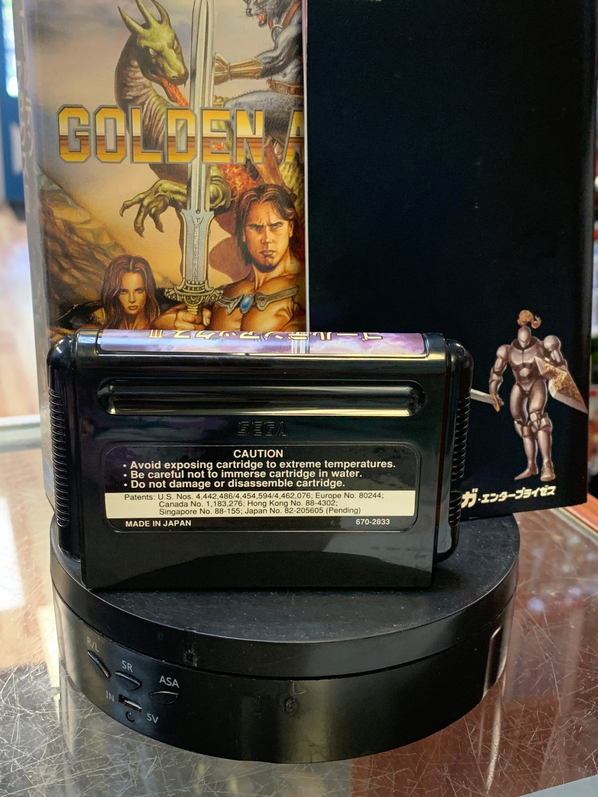 Golden Axe III Japanese (Sega Genesis Mega Drive, Vintage Video Games) COMPLETE