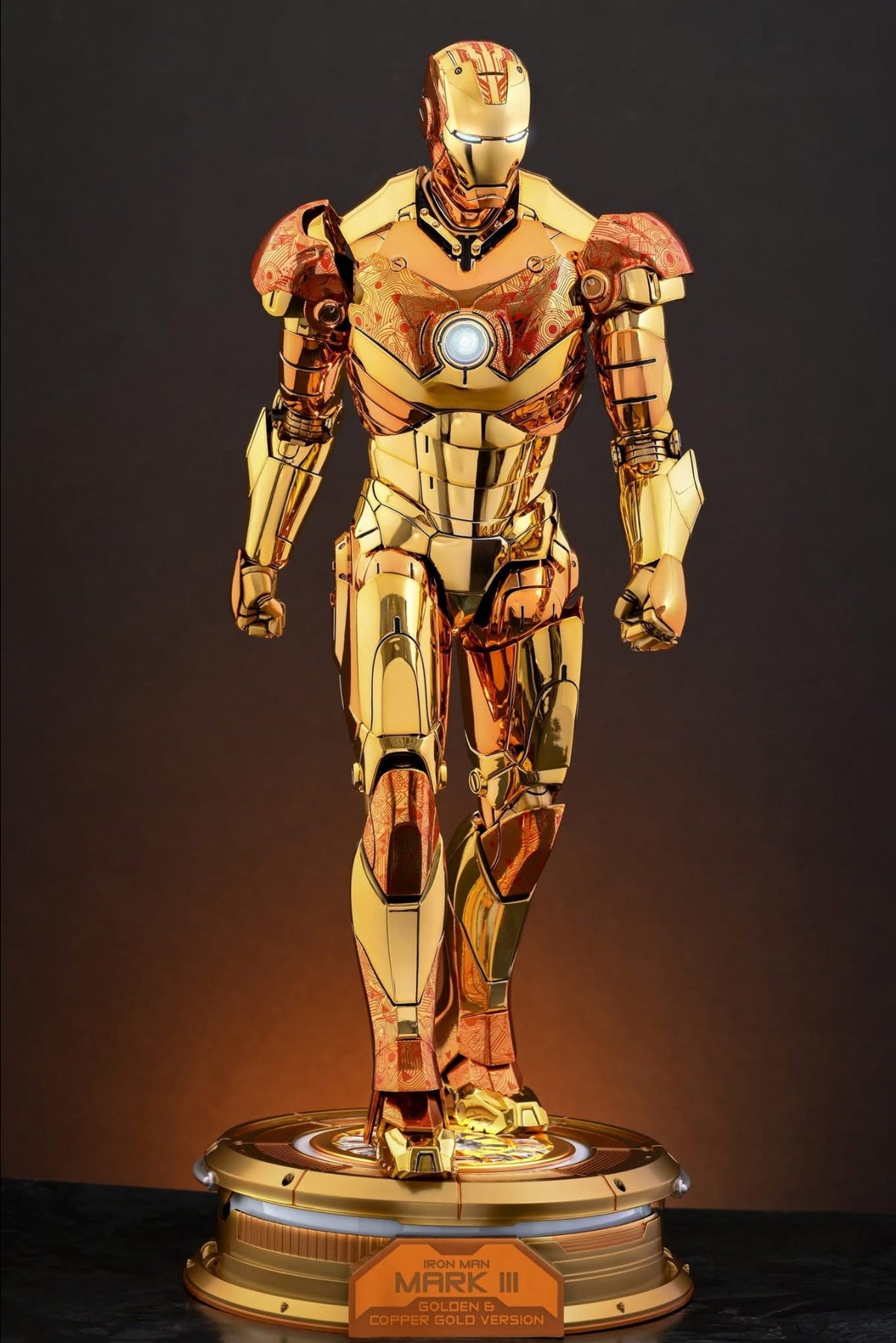 READY🔥Hot Toys MMS848d78 Iron Man Mark III (Golden & Copper Gold Version) Special Edition [Hot Toys Exclusive]
