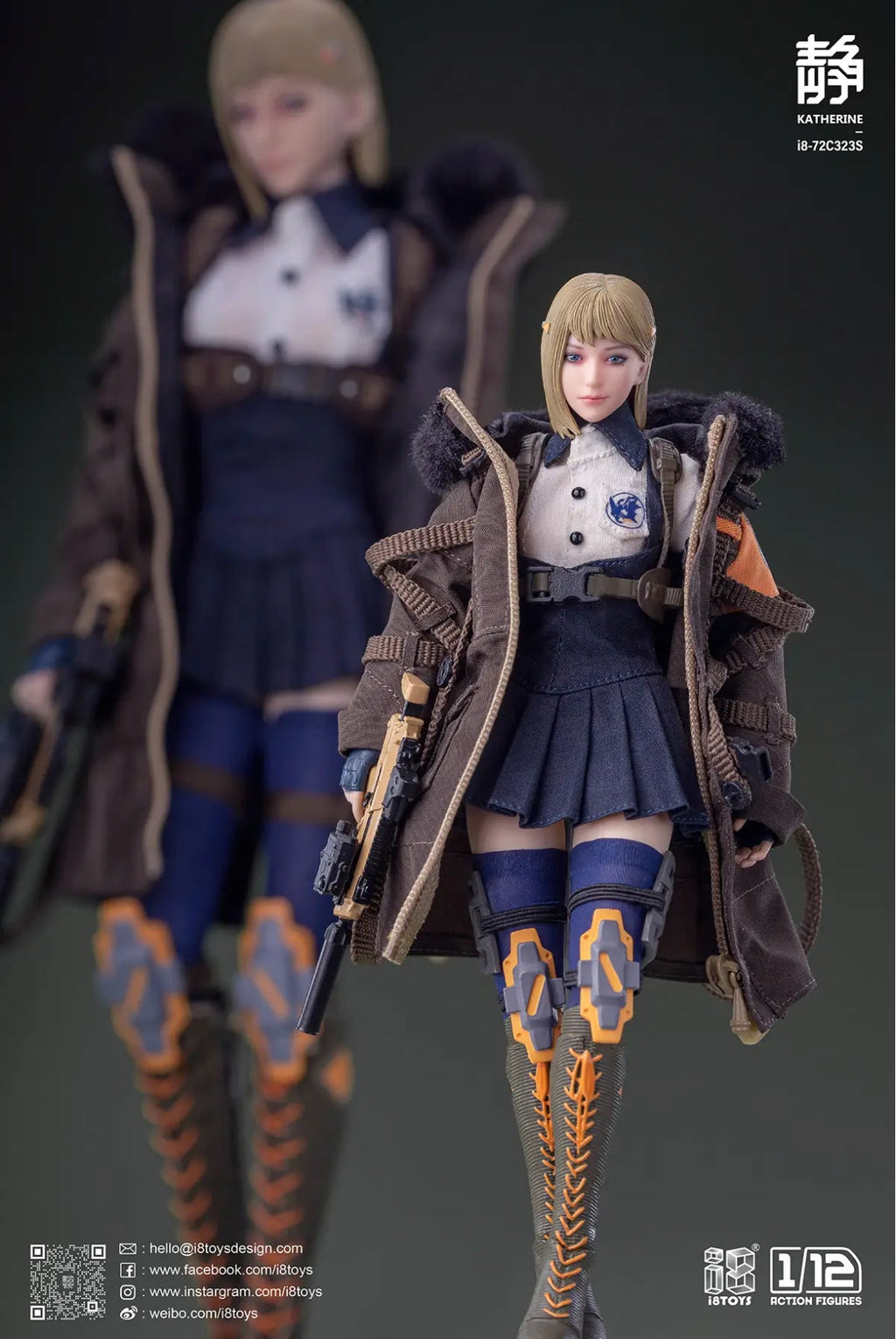 SERENE HOUND 1/12 Series i8-72C323S Katherine Deluxe Version by i8TOYS