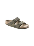 Men's Arizona Soft Footbed Sandals In Desert Soil/camo Green