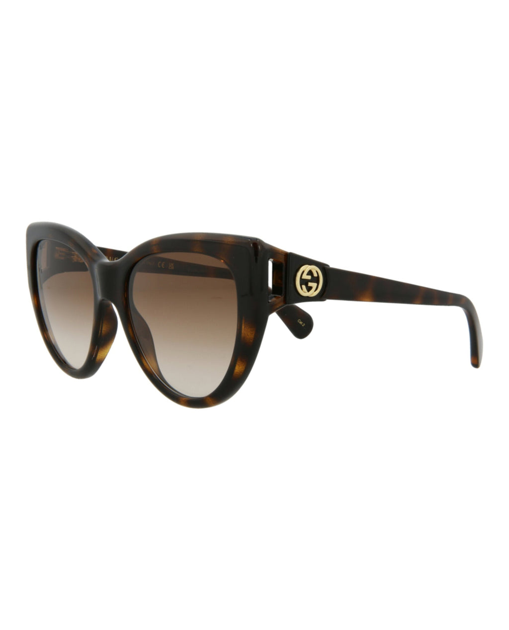 Cat Eye-Frame Injection Sunglasses