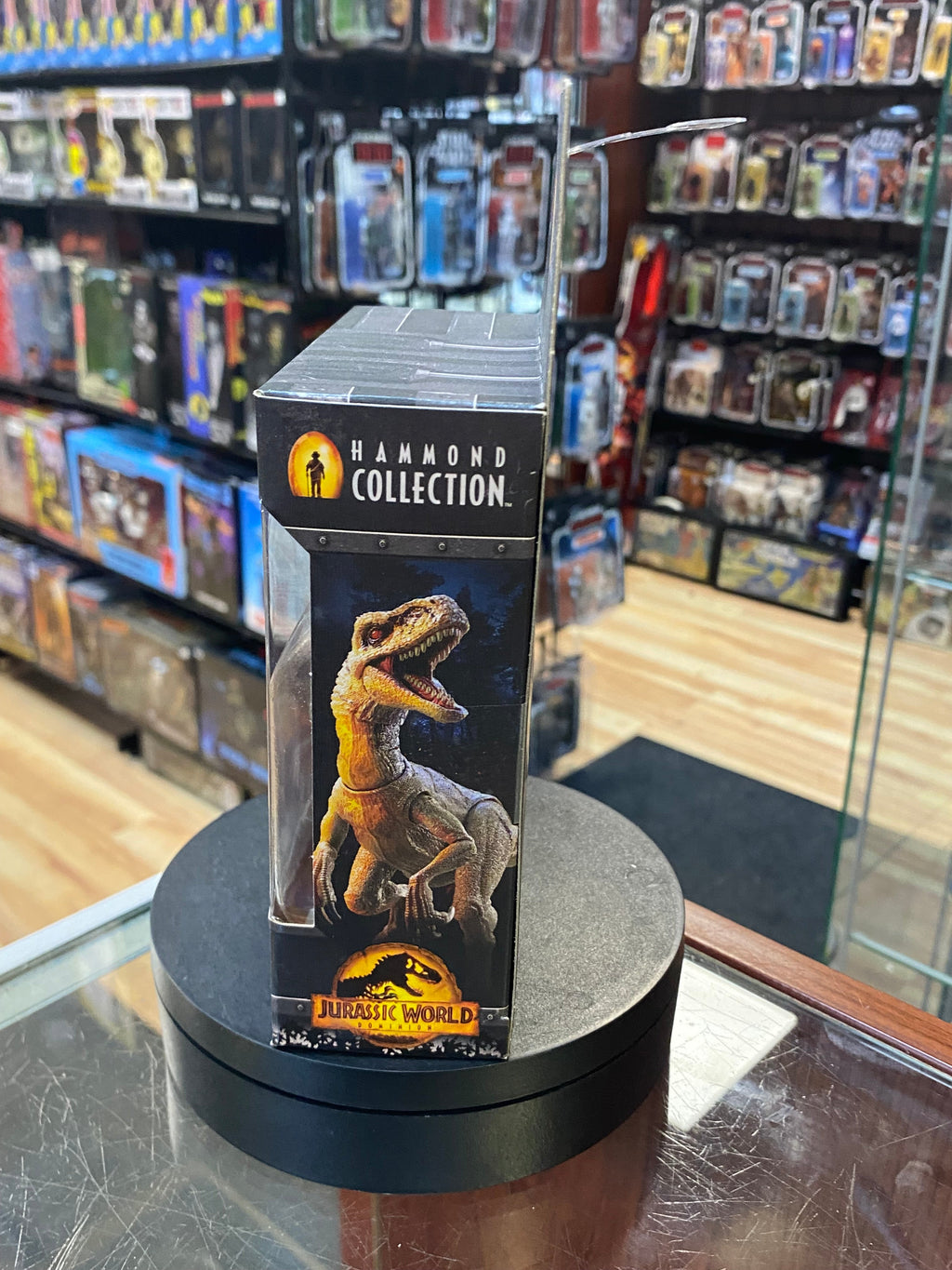Atrociraptor Ghost (Jurassic Park Hammond Collection, Mattel) SEALED