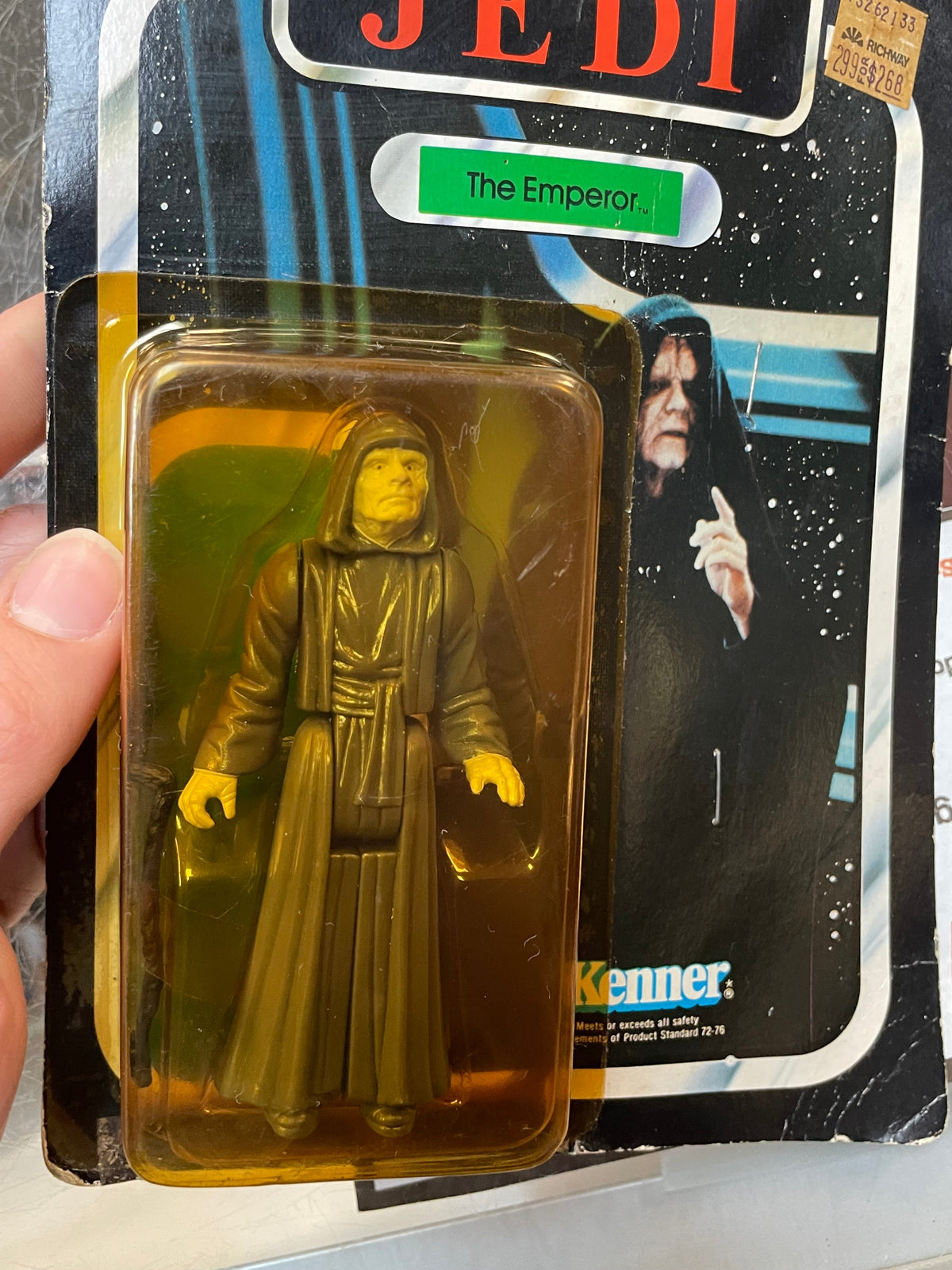 The Emperor ROTJ  9510 (Vintage Star Wars, Kenner) **SEALED**