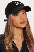 NY Representing Baseball Hat - Black