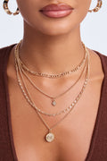 You're My Weakness Layered Necklace - Gold