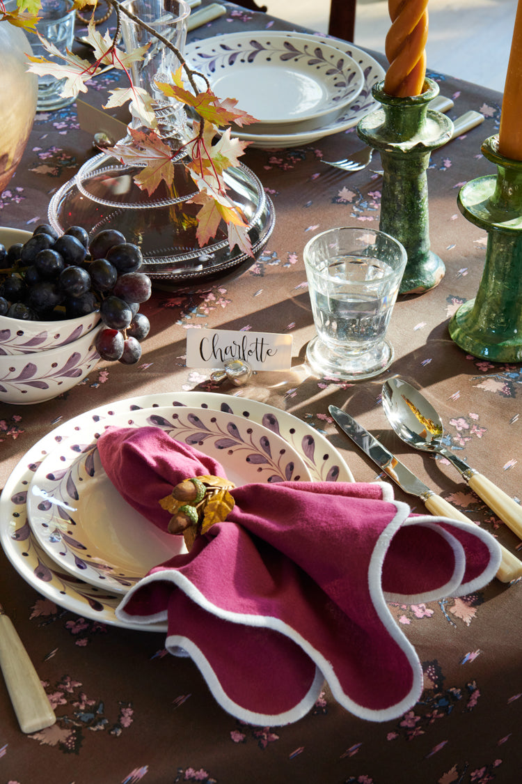 Aubergine Anna Cereal Bowl