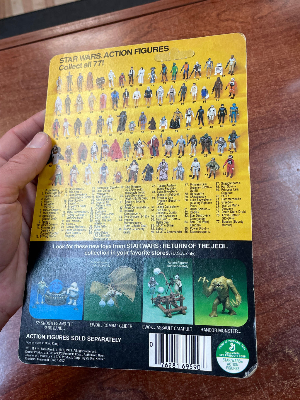 Sensorscope R2-D2 ROTJ 77 (Vintage Star Wars, Kenner) **SEALED**
