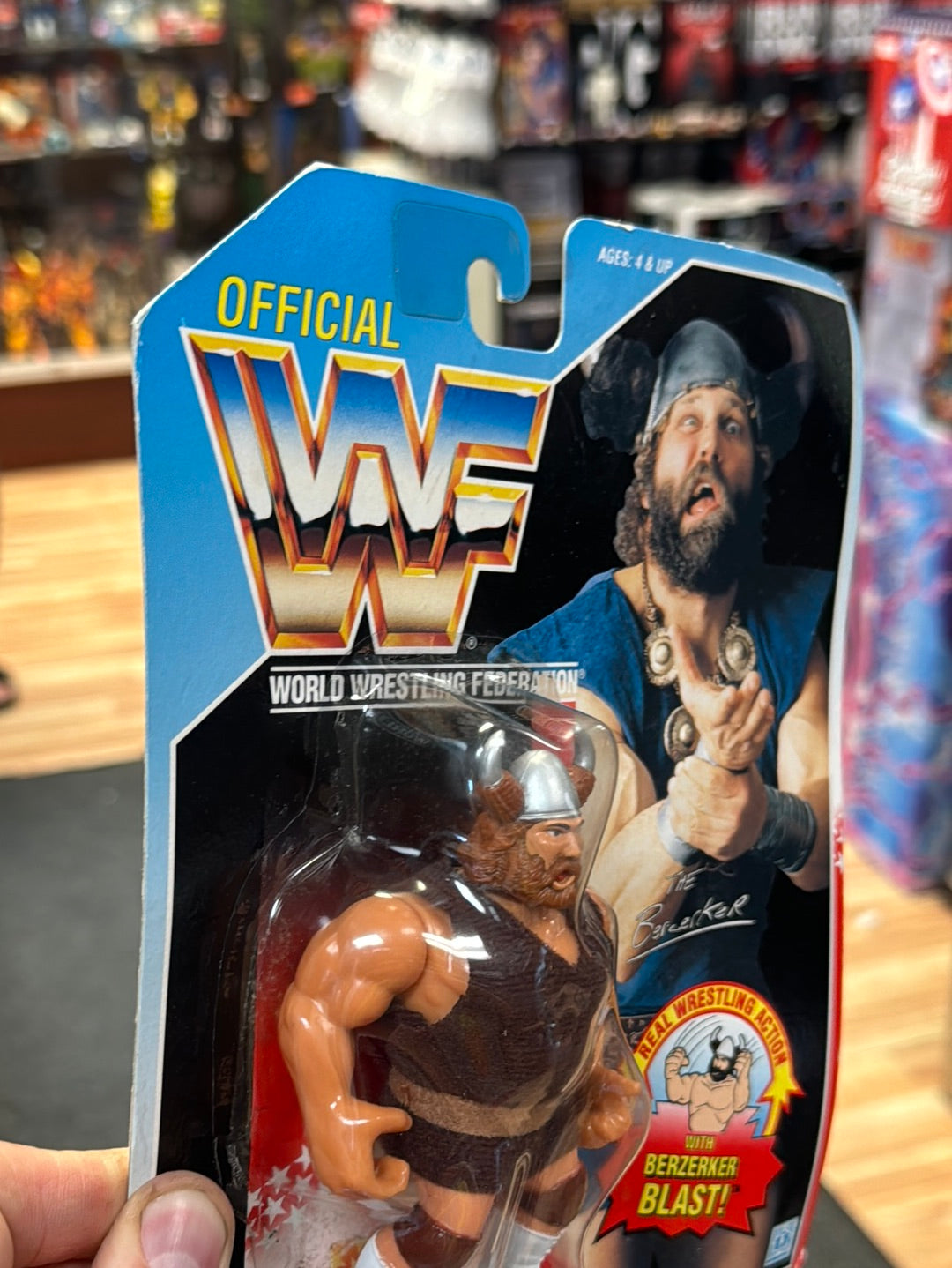 Berserker 1349 (Vintage WWE WWF, Hasbro) Sealed